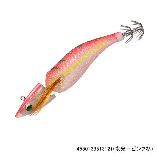 エメラルダスボートJT 3.0号25g(夜光-ピンク杉)